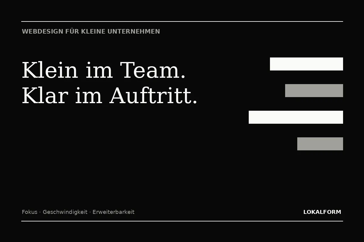 Abstraktes Schwarz-Weiß-Motiv für Local SEO und lokale Sichtbarkeit